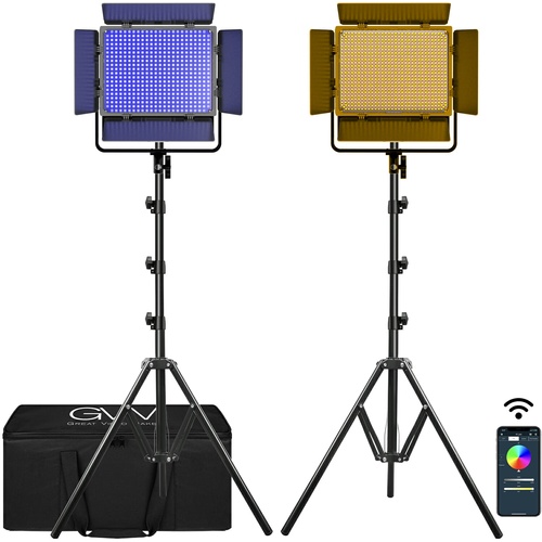 GVM 50SM Two-Sided Bi-Colour Double Light-Kit