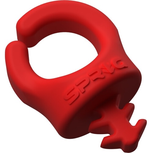 Sprig Cable Management Device for Camera Rigs (6-Pack, 1/4"-20, RED)