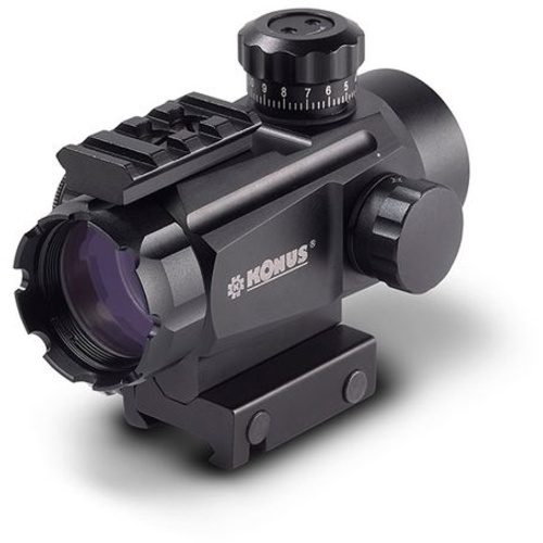 Konus 1x35 Konusight Tactical Red-Green Dot Sight (4 Interchangeable Reticles)