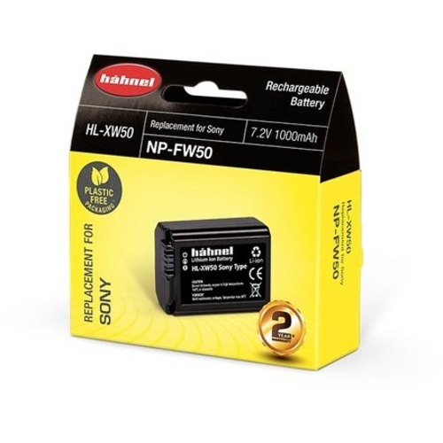 Hahnel HL-XW50 Sony Compatible Battery (NP-FW50 Replacement)