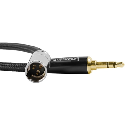 Kondor Blue Mini XLR to 3.5mm Gold Stereo Mini Plug (30 cm)