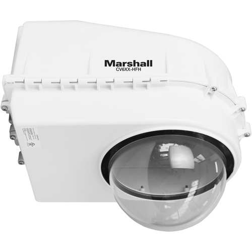 Marshall CV6XX-HFH Compact Weatherproof Dome Housing for PTZ w/Fan and Heater