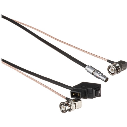 Zacuto 2-Pin LEMO Power & Video Cable with Power Switch for Gratical Eye (76cm)