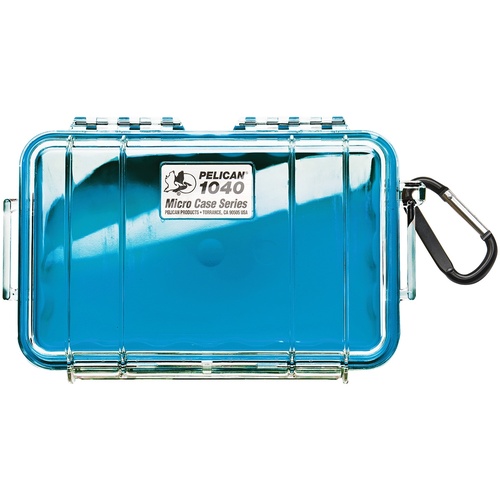 Pelican 1040 Micro Case (Blue/Clear)