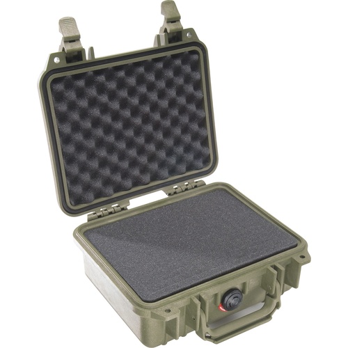 Pelican 1200 Case (Olive Drab Green, With Foam)
