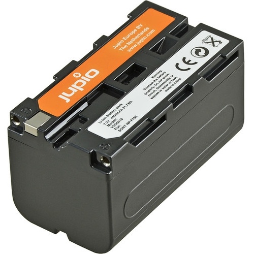 Jupio Video Camera Battery for Sony NP-F750/F730 (7.4V, 4400mAh)
