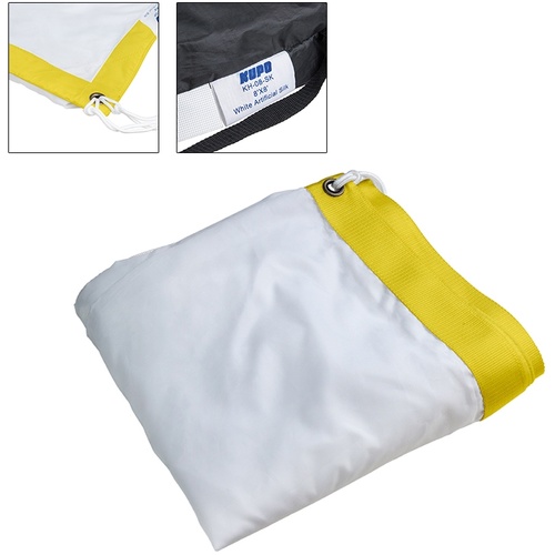 Kupo 1.8m x 1.8m Butterfly Artificial Silk Fabric with Bag (White)