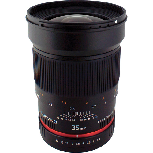 Samyang 35mm f/1.4 Wide-Angle US UMC Aspherical Lens (Nikon)