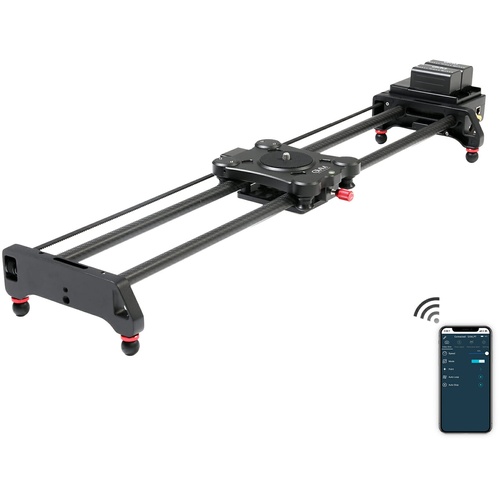 GVM GT-80WD Wireless Carbon Fibre Motorised Camera Slider (78.74cm) with Bluetooth Remote
