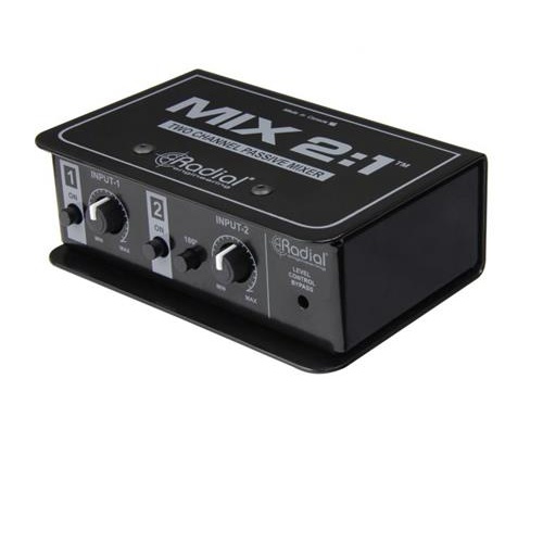 Radial MIX 2:1 Two Channel Audio Combiner and Mixer