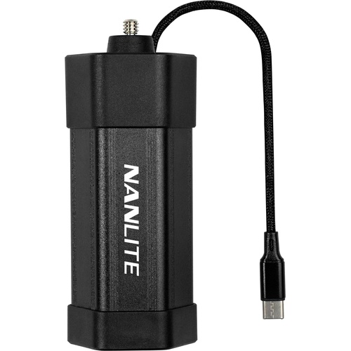 Nanlite PavoTube II 6C NP-F Battery Grip with USB-C Cable