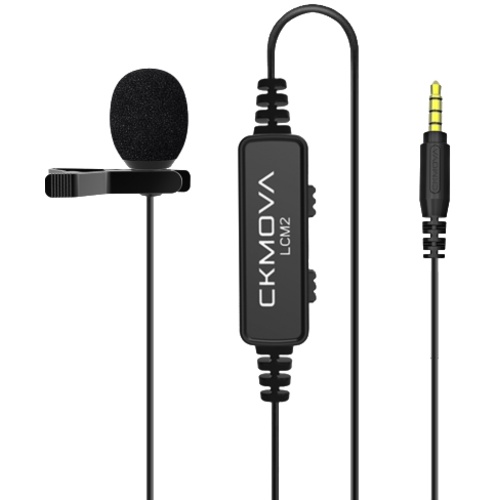 CKMOVA LCM2 Lavalier Microphone with 3.5mm TRRS (6m Cable) Android Smartphone