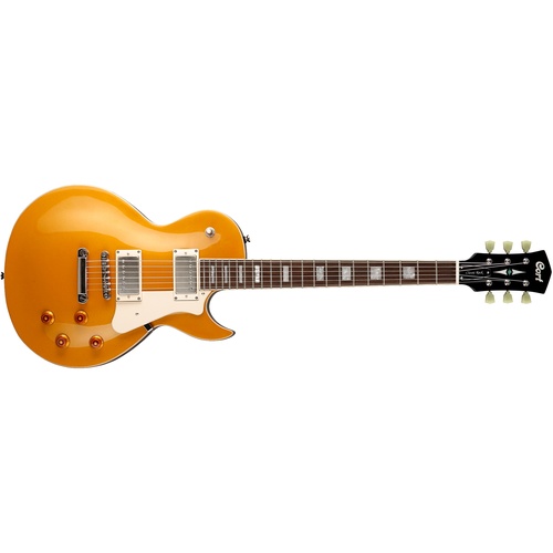 Cort CR200 Electric Guitar with Guitar Bag (Gold Top)