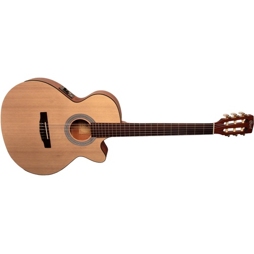 Cort CEC1 Acoustic Guitar with Bag (Open Pore)