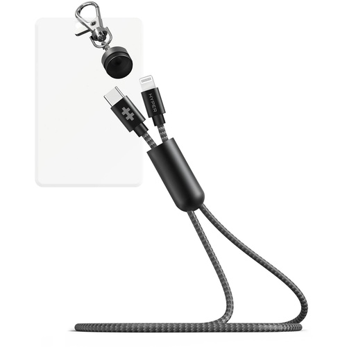 HYPER HyperDrive USB-C to Lightning Cable Lanyard (1m)