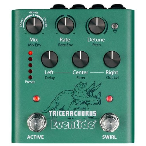Eventide TriceraChorus Stereo Bucket Brigade-style Tri-Chorus with Psychedelic Swirl