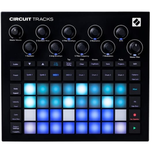 Novation Circuit Tracks Standalone Sequencing Drum Machine