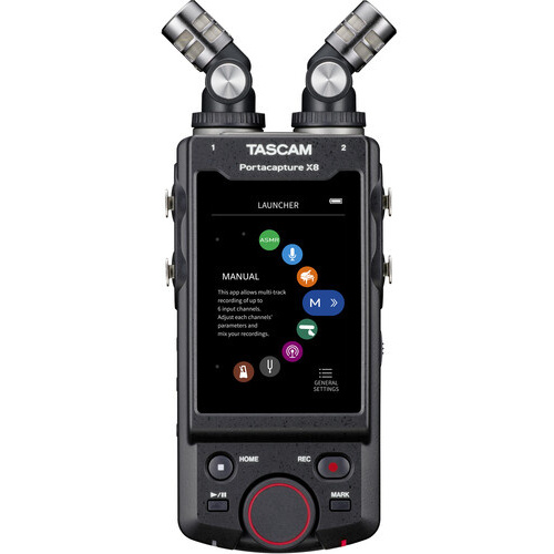 Tascam Portacapture X8 6-Input / 8-Track Handheld Adaptive Multitrack Recorder