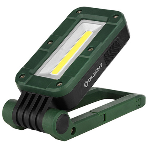 Olight Swivel 400 Lumens Compact Rechargeable COB+LED Work Light (Moss Green)