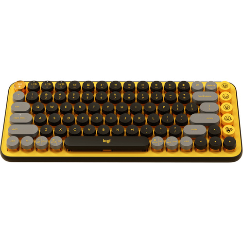 Logitech POP Keys Wireless Mechanical Keyboard w/Emoji - Blast