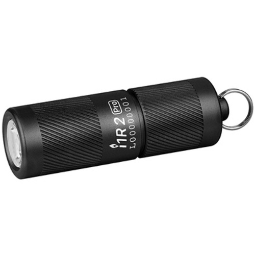 Olight i1R 2 Pro Rechargeable LED Keyring Flashlight (Black)