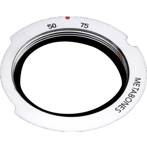 Metabones L39 Mount 50-75mm Lens to Leica M Camera 6-Bit Lens Mount Adapter