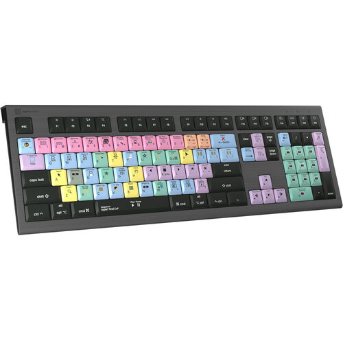 LogicKeyboard Final Cut Pro X - Mac ASTRA 2 Backlit Keyboard - US English