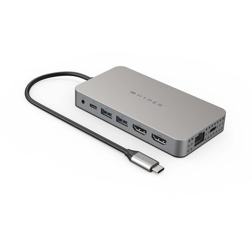 HYPER HyperDrive Dual 4K HDMI 10-in-1 USB-C Hub