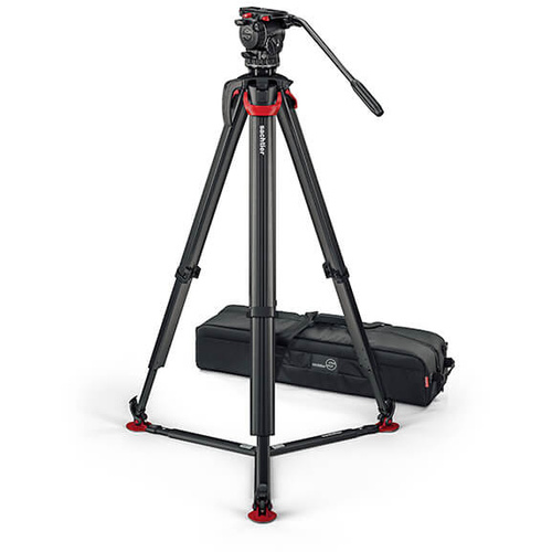 Sachtler System aktiv8 flowtech75 Tripod with Ground Spreader
