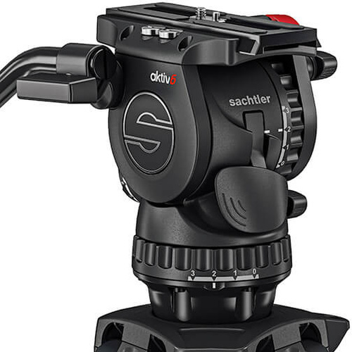 Sachtler aktiv6 Sideload Fluid Head with SpeedLevel & 3-Step Drag (75mm)