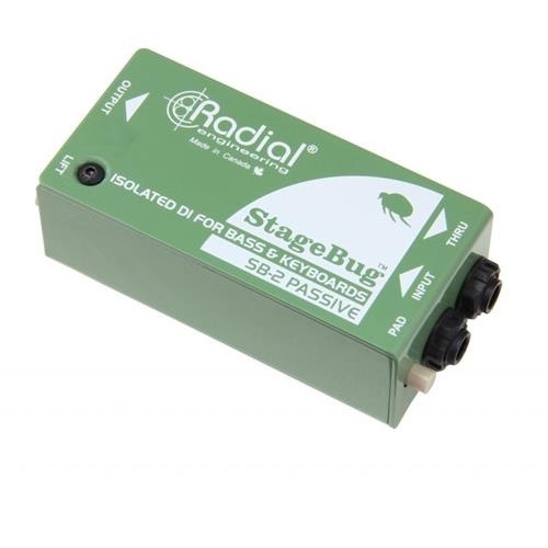 Radial SB-2 - Compact Passive DI for Bass, Keyboards & Active Instruments