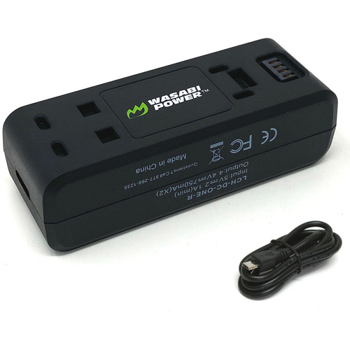 Wasabi Insta360 ONE R Dual USB Battery Charger