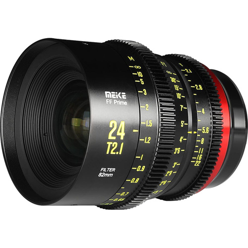 Meike 24mm T2.1 Full-Frame Prime Cine Lens (RF-Mount, Feet/Meters)
