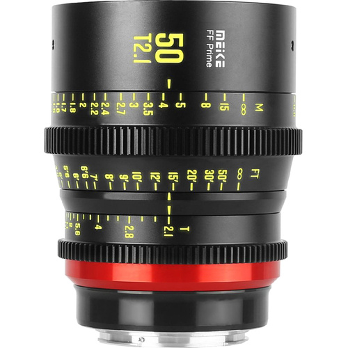 Meike 50mm T2.1 Full-Frame Prime Cine Lens (L Mount)
