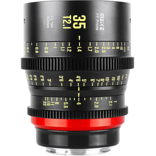 Meike 35mm T2.1 Full-Frame Prime Cine Lens (EF-Mount, Feet/Meters)