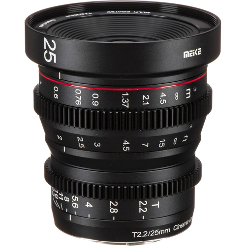 Meike 25mm T2.2 Manual Focus Cinema Lens (MFT Mount)