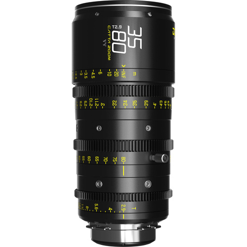 DZOFilm Catta Ace 35-80mm T2.9 PL-Mount Cine Zoom Lens with EF-Mount Bayonet (Black)