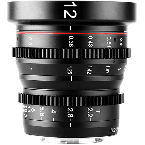 Meike 12mm T2.2 Manual Focus Wide Angle Cinema Lens (MFT Mount)