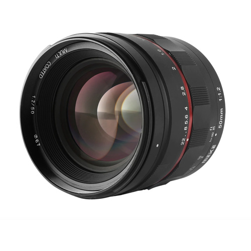 Meike 50mm f/1.2 Large Aperture Manual Focus Lens (EF Mount)