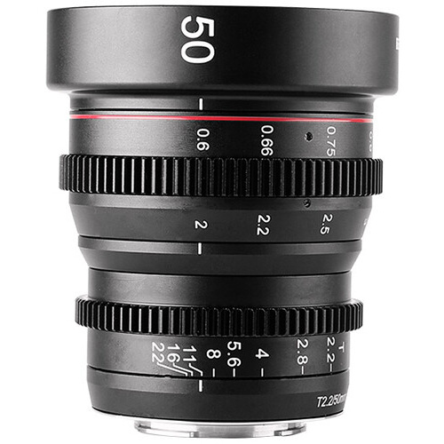Meike 50mm T2.2 Cinema Prime Lens (MFT, Feet/Meters)