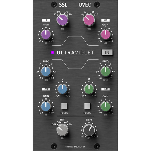 Solid State Logic UV EQ 500 Series UltraViolet Stereo Equalizer