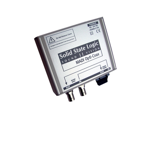 Solid State Logic MADI to Coax Converter
