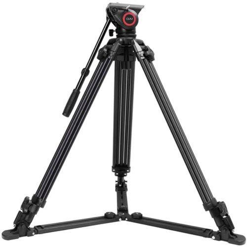 GVM 7017D Aluminum Video Tripod with Fluid Head System