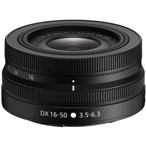Nikon NIKKOR Z DX 16-50mm f/3.5-6.3 VR Lens (Black)