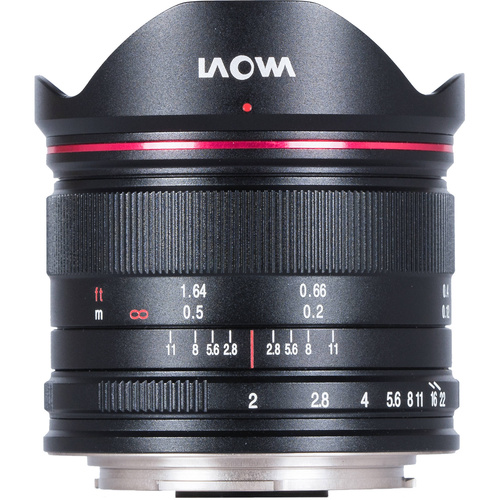 Laowa 7.5mm f/2 MFT Lightweight Lens (Micro Four Thirds, Black)