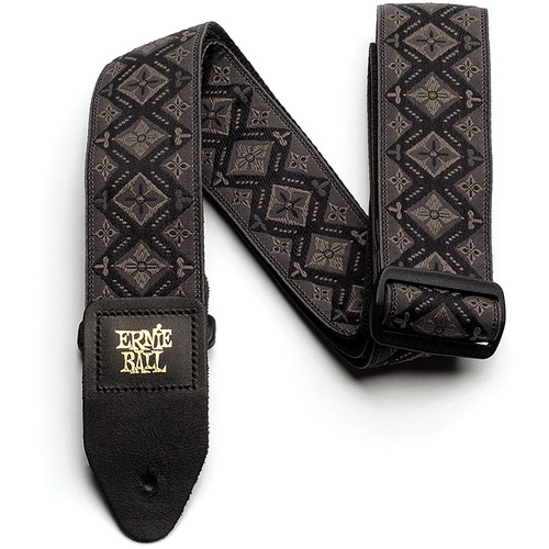 Ernie Ball Jacquard Guitar Strap - Regal Black