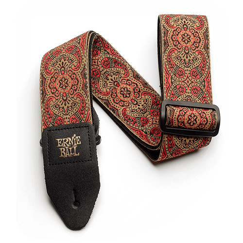 Ernie Ball Jacquard Guitar Strap - Crimson Paisley