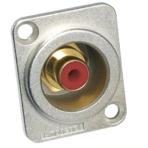 Amphenol RCA Series Cable Connector (Red)