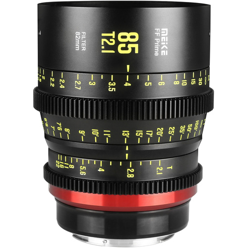 Meike 85mm T2.1 Full-Frame Prime Cine Lens (E-Mount, Feet/Meters)