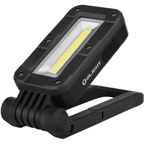 Olight Swivel 400 Lumens Compact Rechargeable COB+LED Work Light (Black)